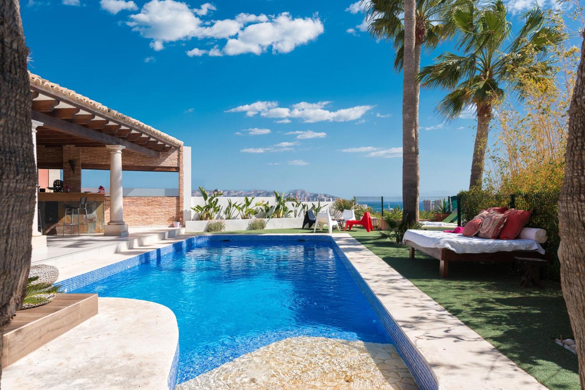 Villa Sol Y Mar Cala de Finestrat Eksteriør bilde